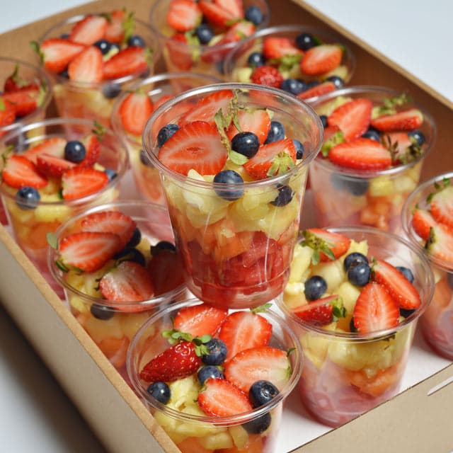Fresh Fruit Pots Platter (15 Pieces)
