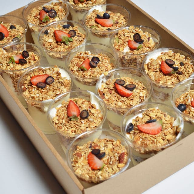 Granola Pots Platter (12 Pieces)