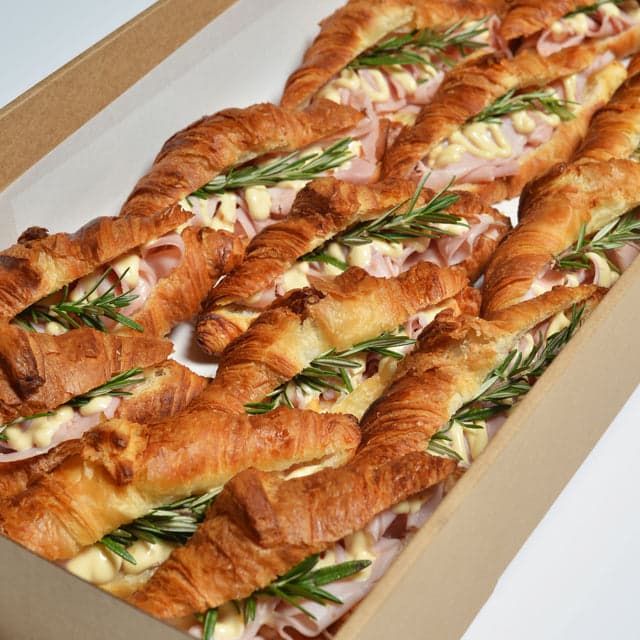 Ham and Cheese Croissant Platter (15 Pieces)