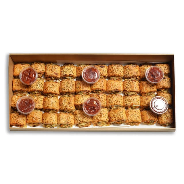 Vegetarian Sausage Rolls Platter (40 Pieces)