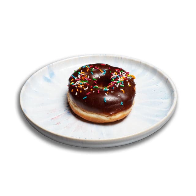 Chocolate Glazed Ring Doughnut