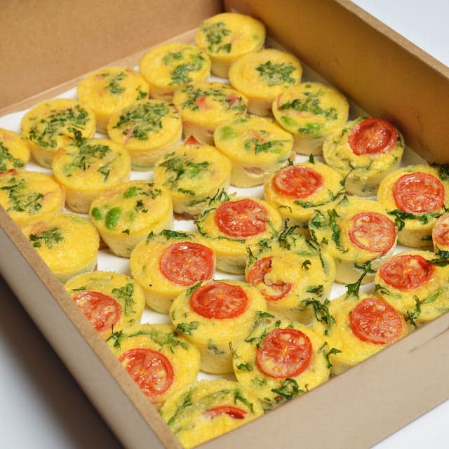 Mini Frittata Platter (15 Pieces)