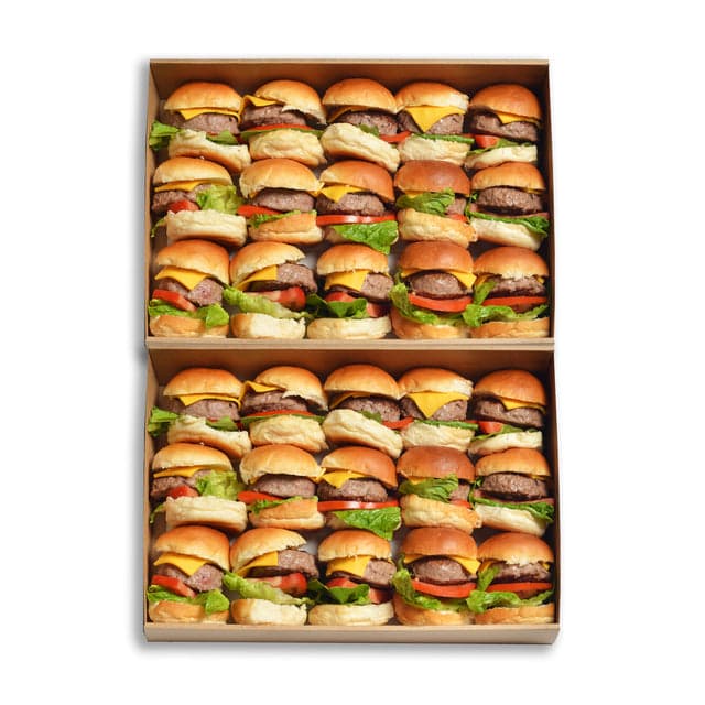 Wagyu Cheese Slider Platter (30 Pieces)
