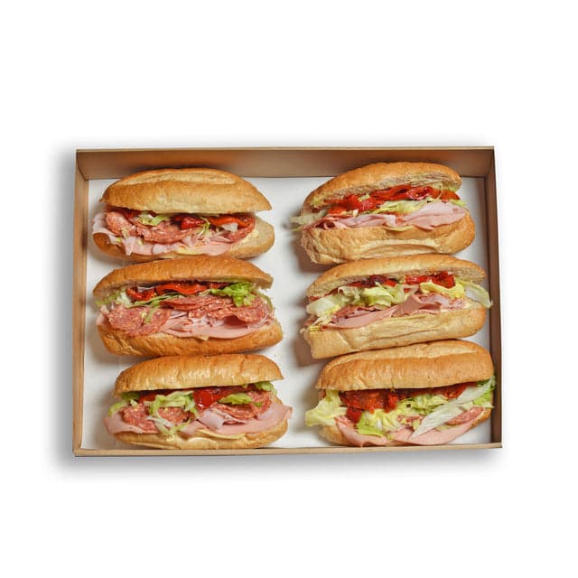 Deli Hoagie Platter (6 Pieces)