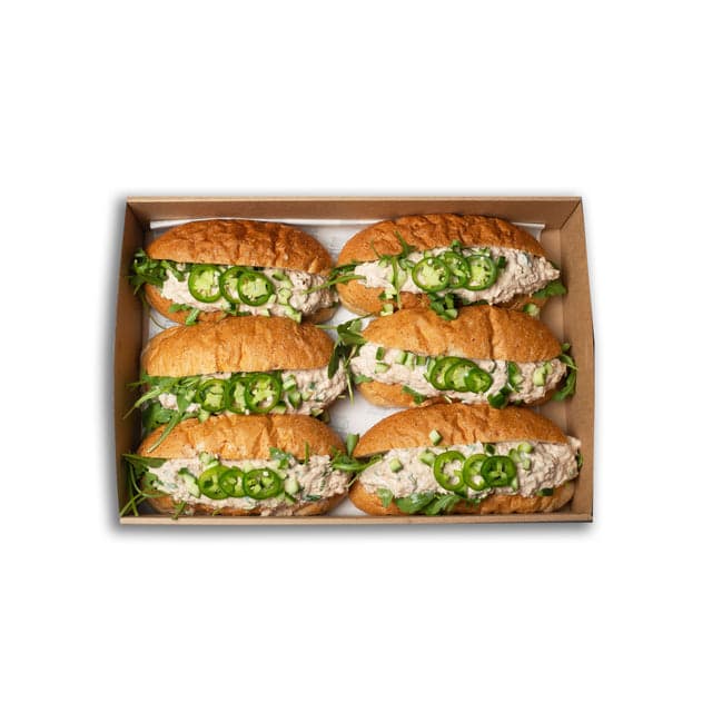 Tuna Hoagie Platter (6 Pieces)