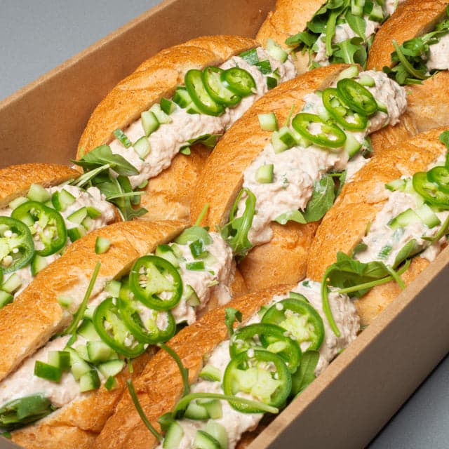 Tuna Hoagie Platter (12 Pieces)