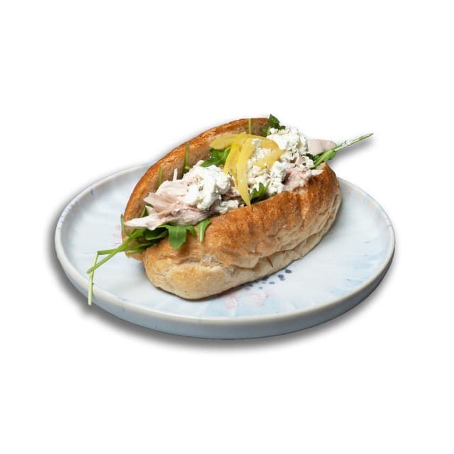 Poached Chicken Hoagie