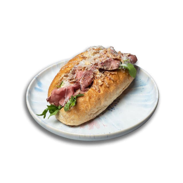 Rare Roast Beef Hoagie 