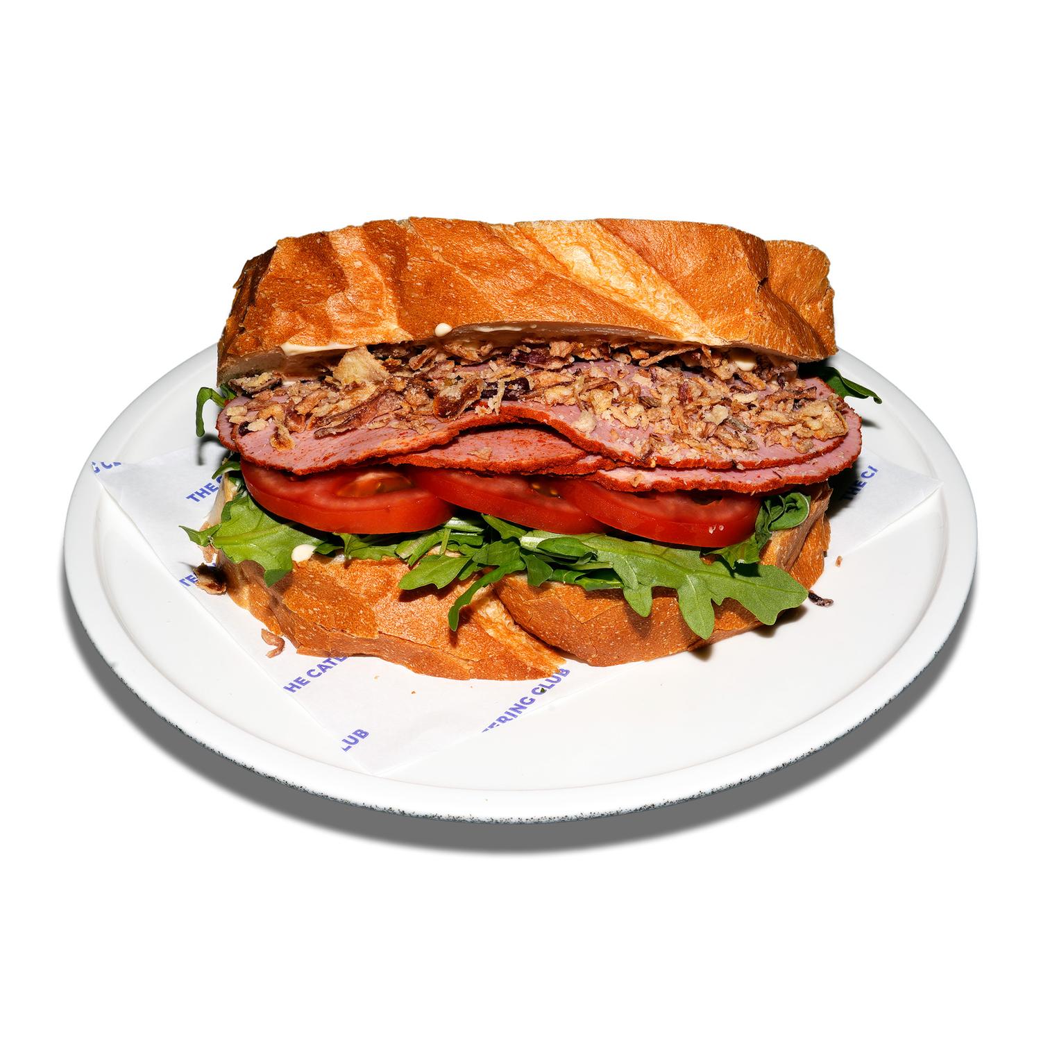 Rare Beef Sandwich