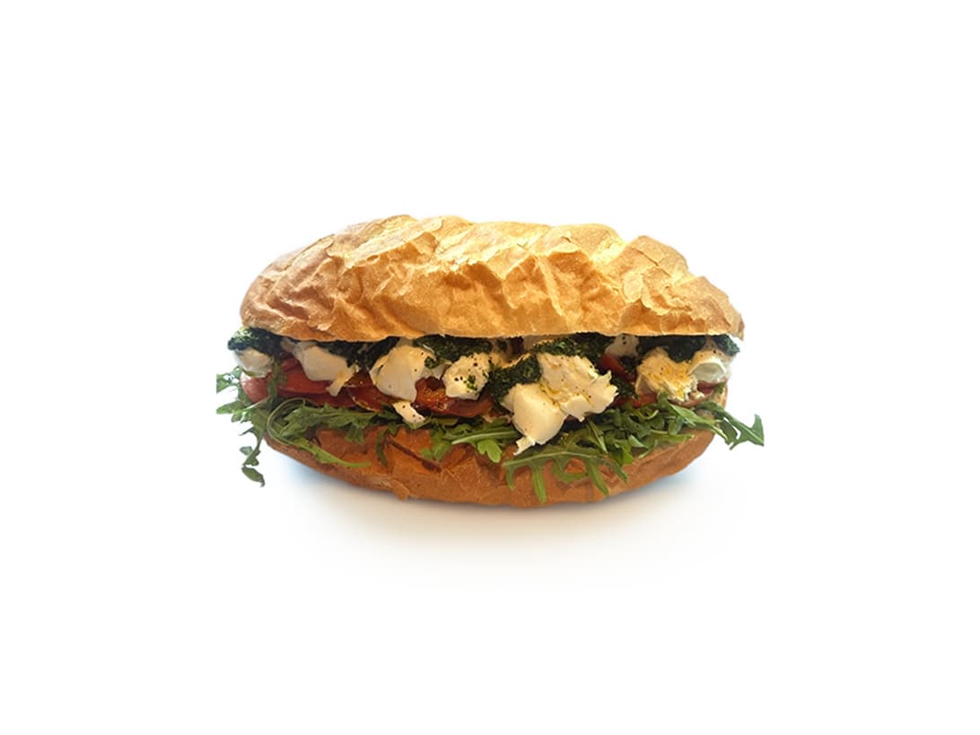 Huge Buffalo Mozzarella Sandwich