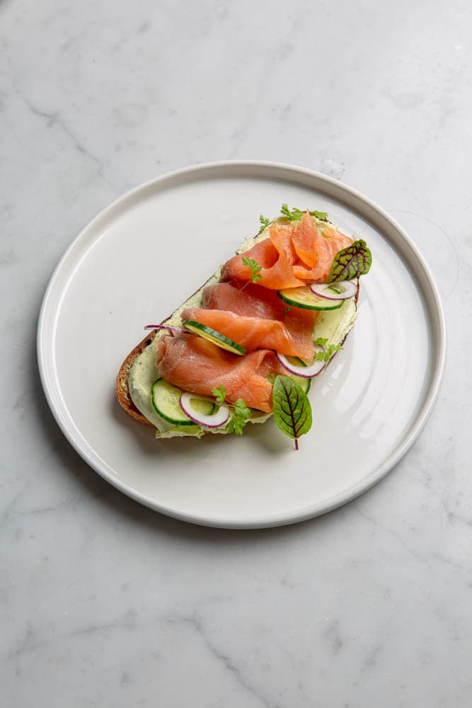 Smoked Salmon on Sourdough