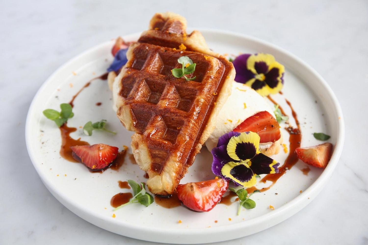 Strawberry Waffle