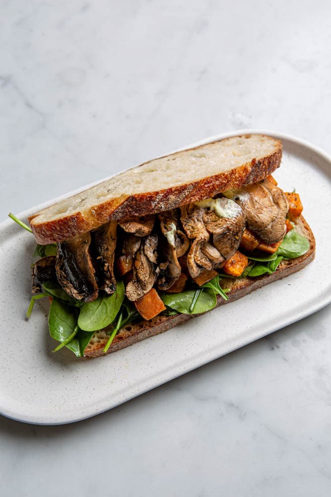 Mushroom Goddess Sandwich