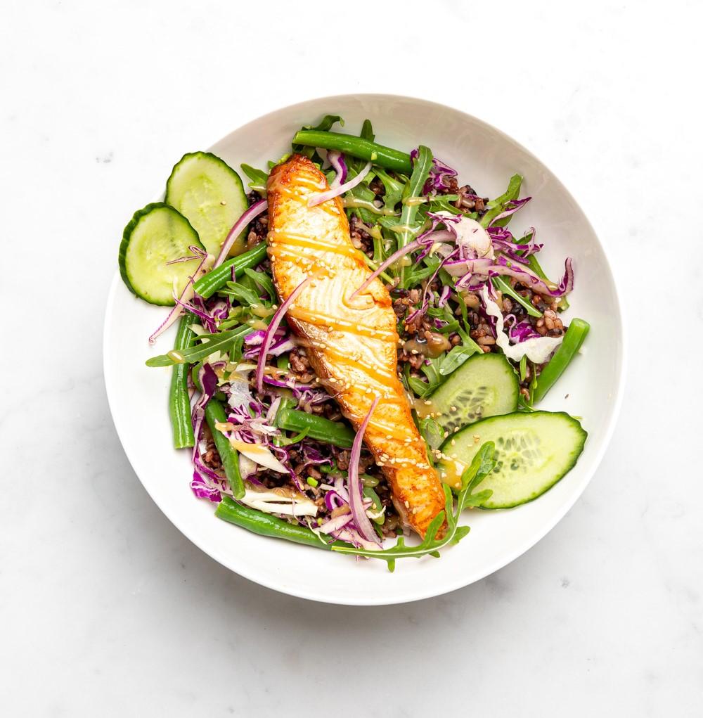 Miso Salmon Bowl