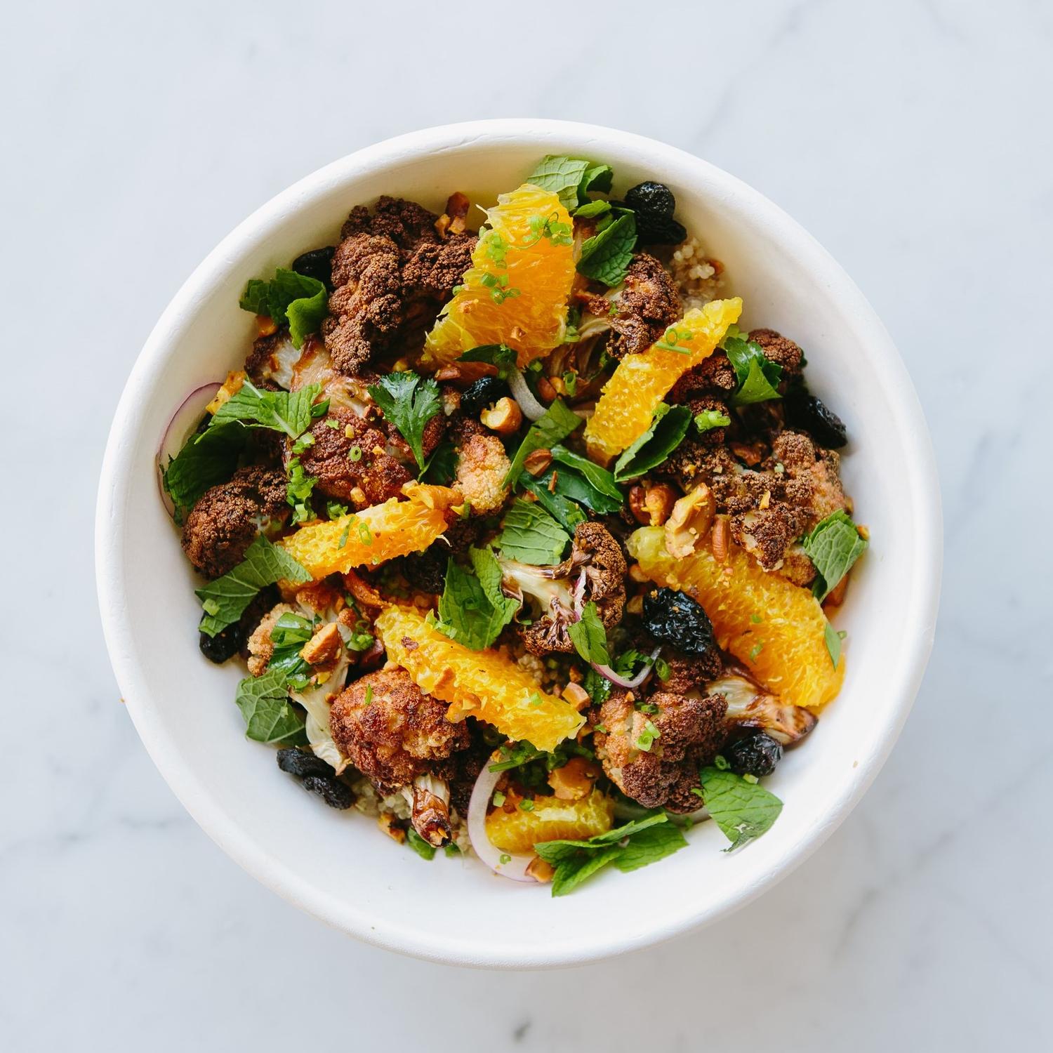 Roasted Cauliflower Bowl