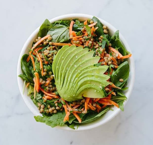 Avo & Lentils Bowl