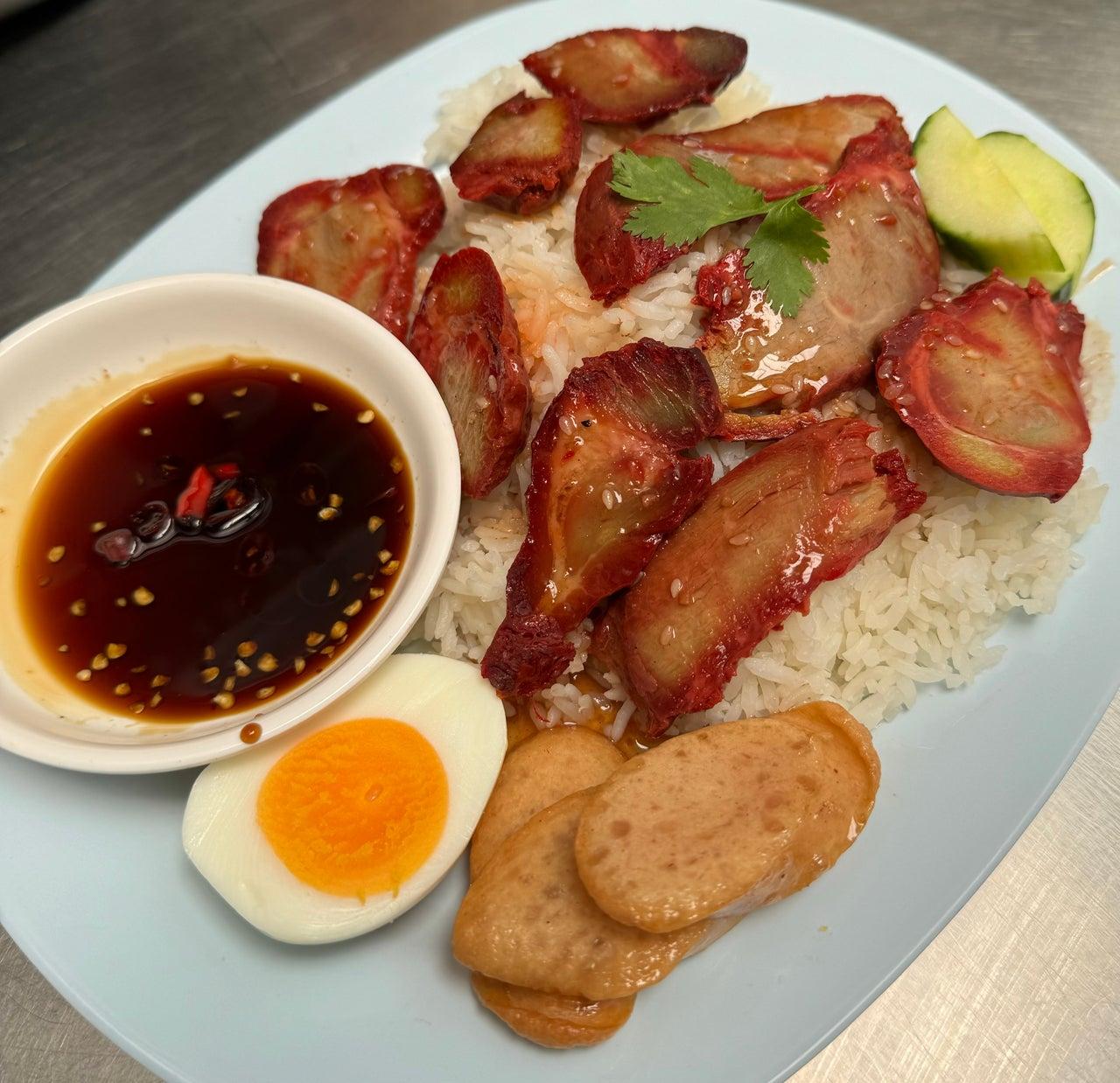 BBQ Pork With Rice