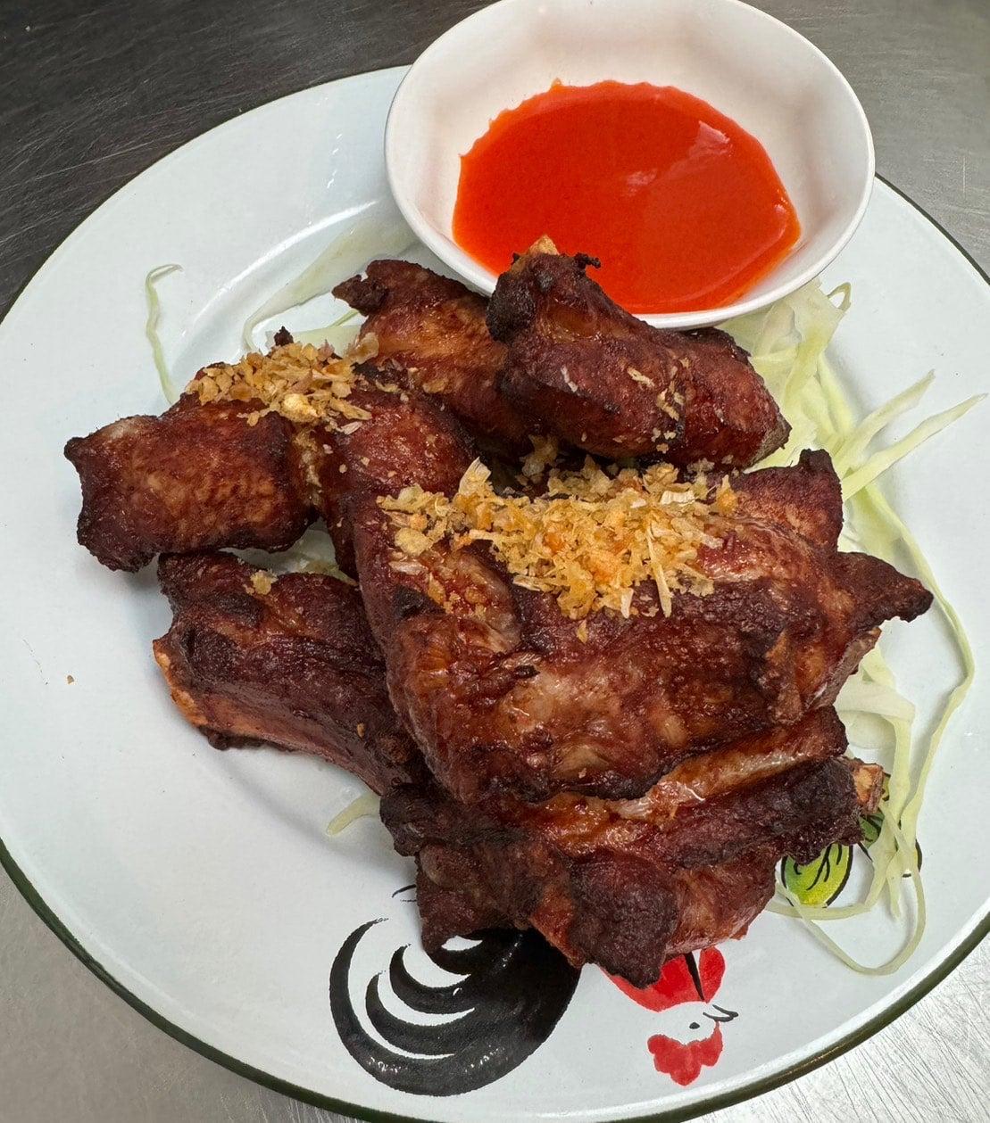Fried Garlic Pork Ribs