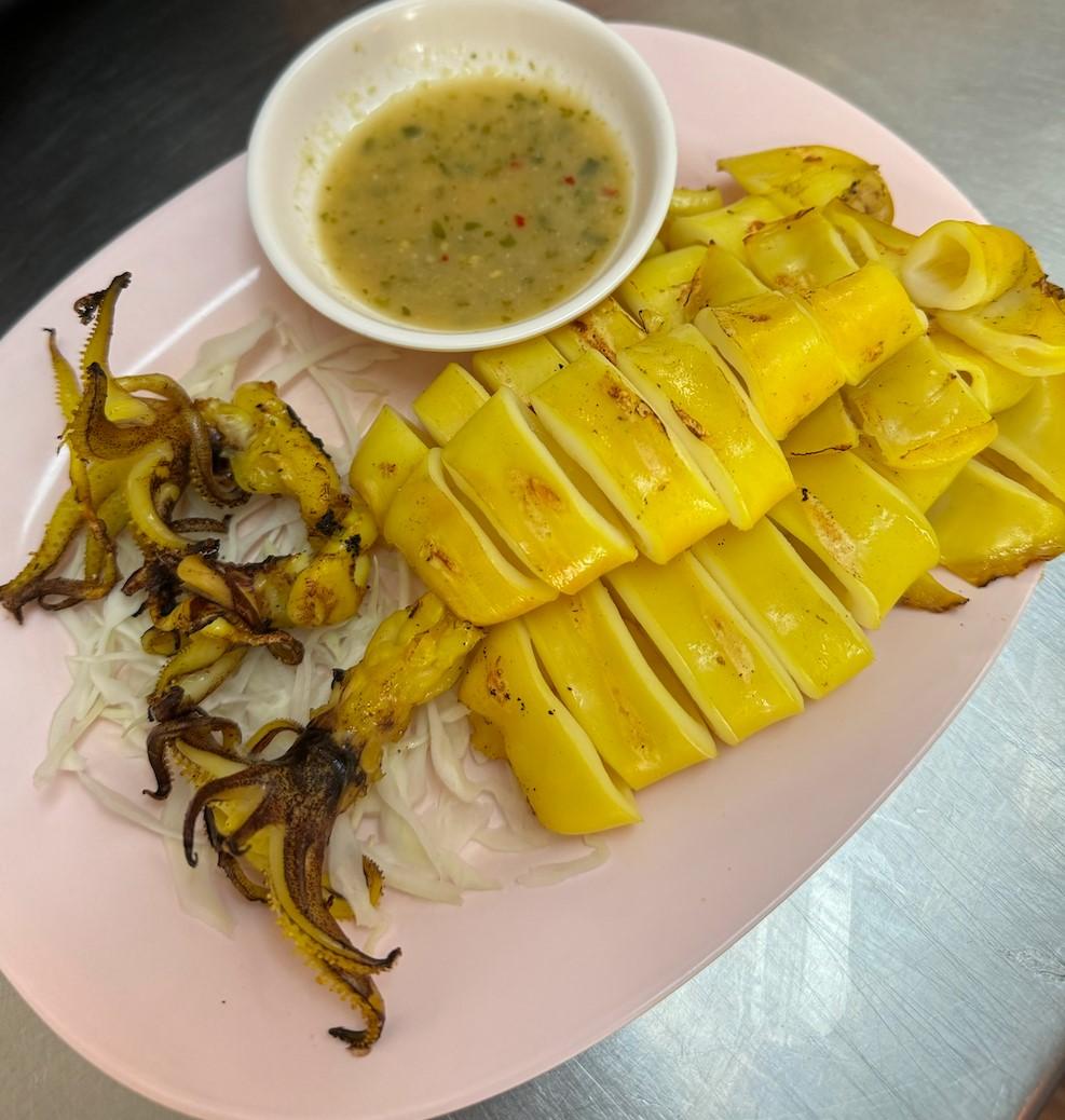 Grilled Squid