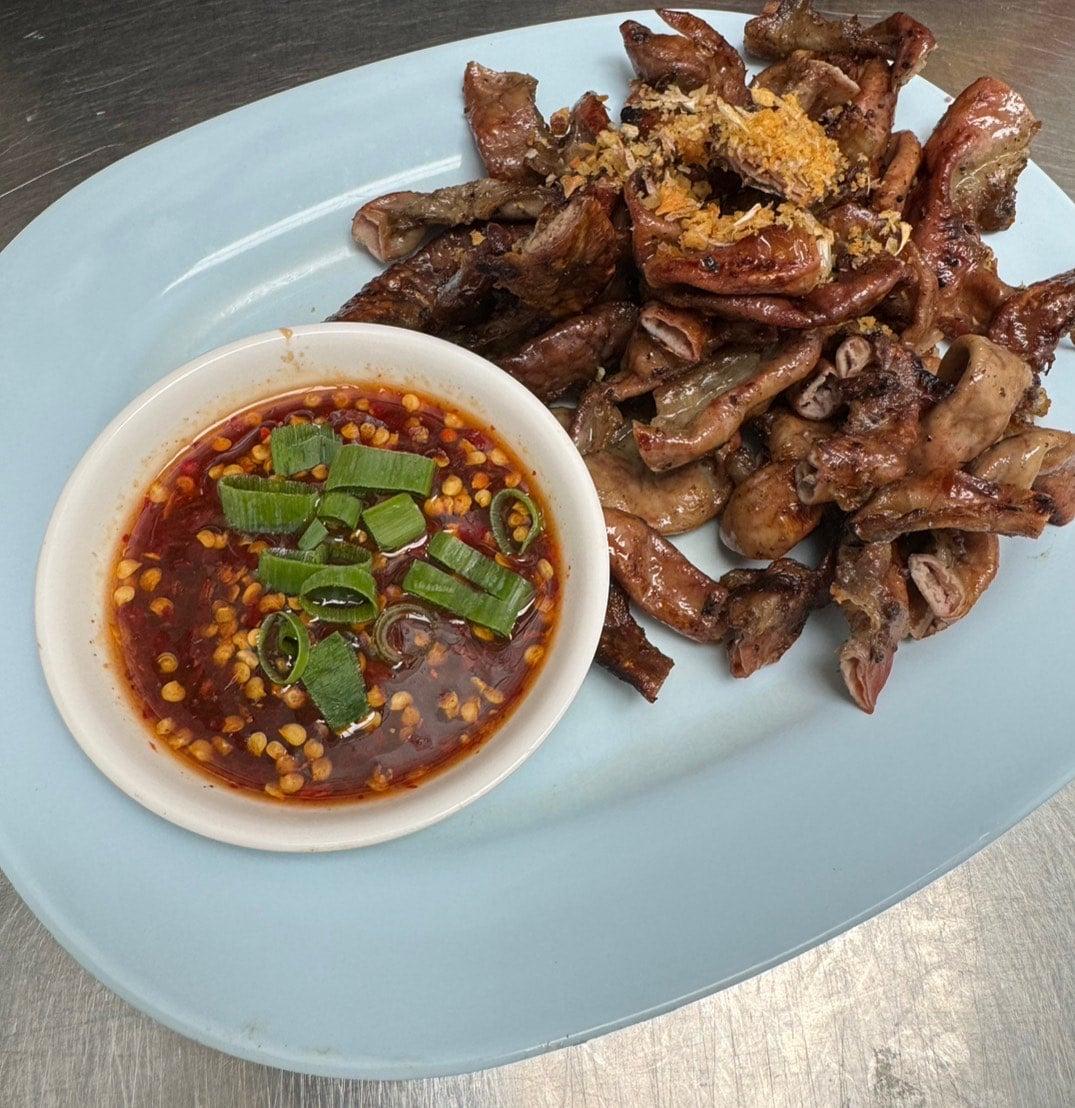 Grilled Pork Intestines