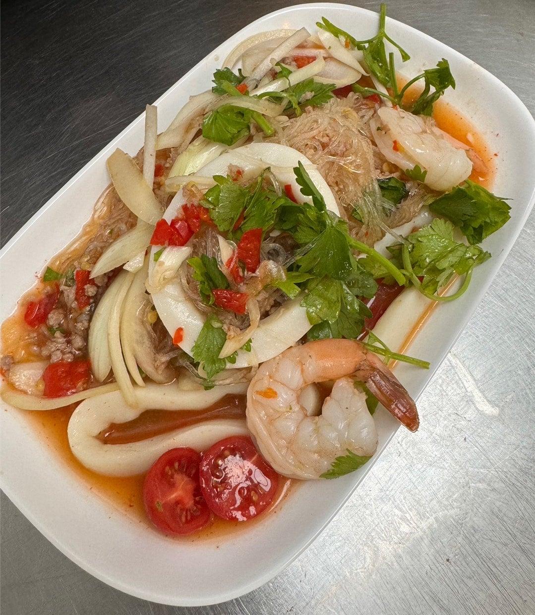Glass Noodles Seafood Salad