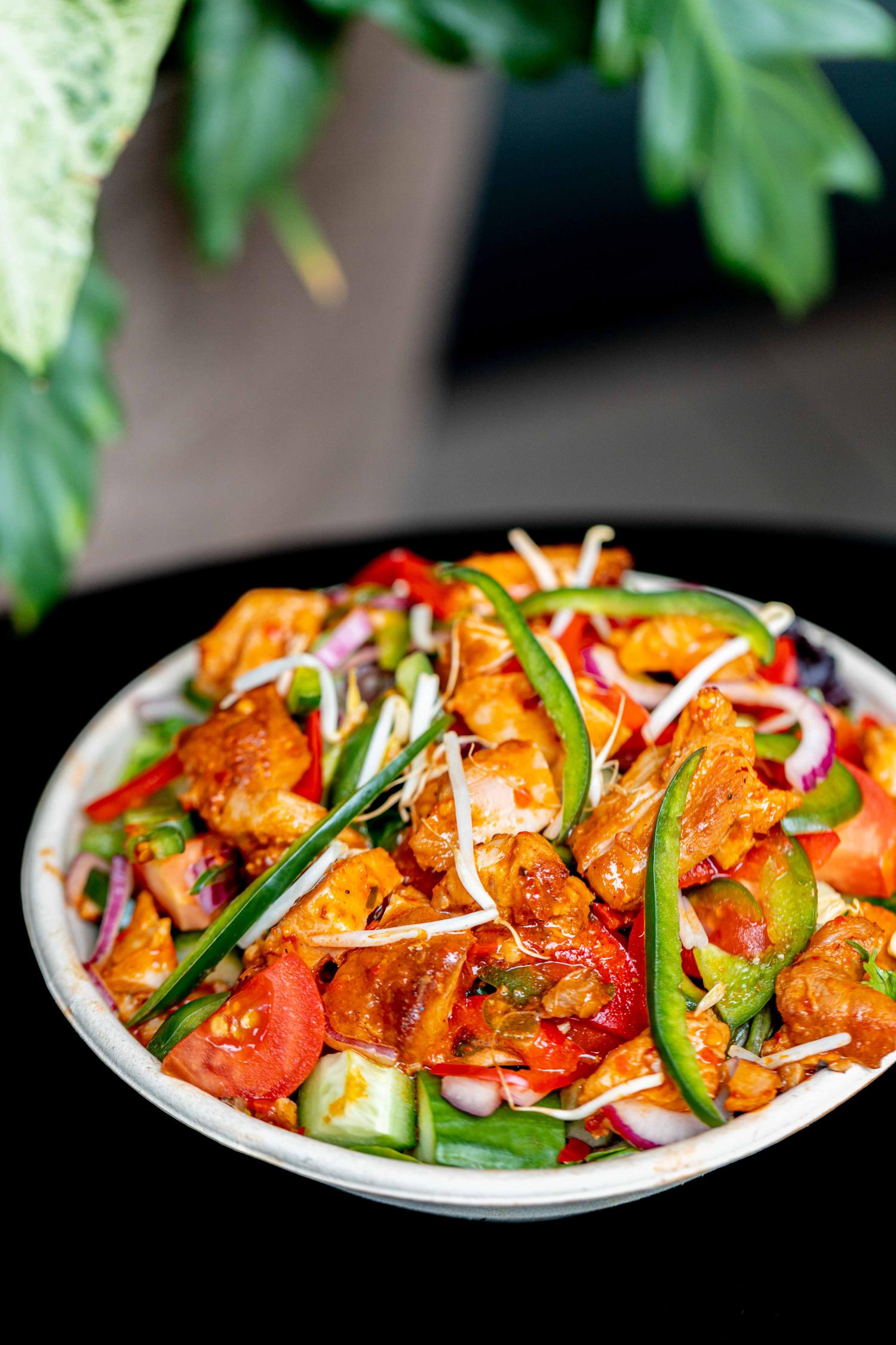 Peri Chicken Salad Platter
