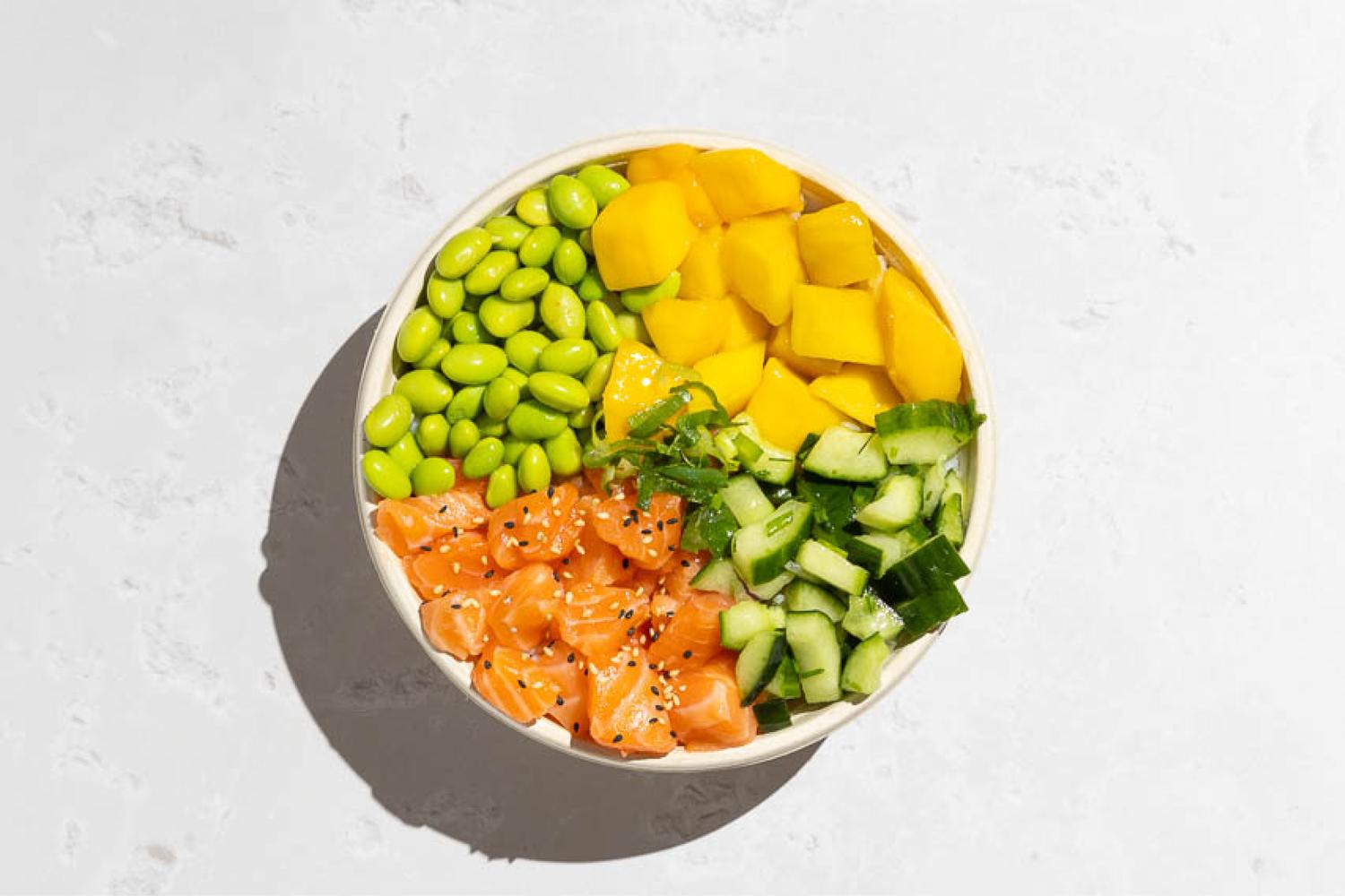 Build your own poké bowl