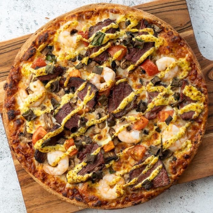 Beef & Reef Pizza