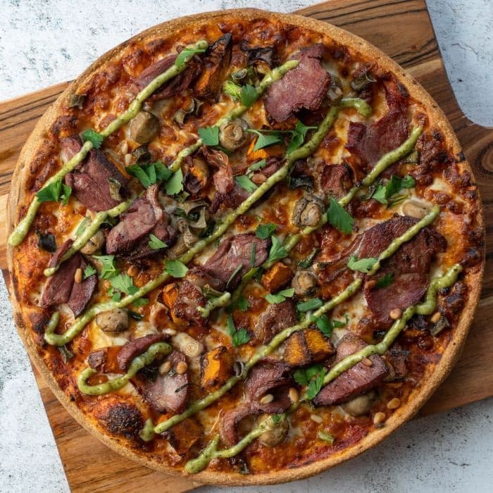 Lamb Roast Pizza