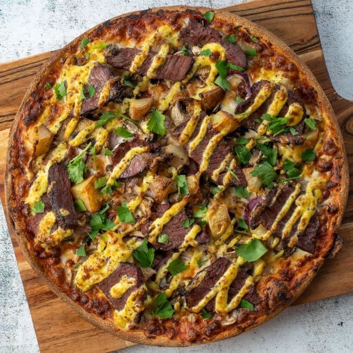 Beef Royale Pizza