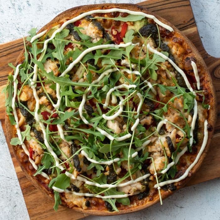 Pesto Chicken Pizza