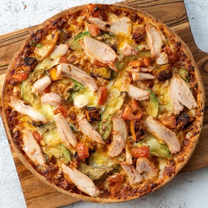 Smoked Chicken Pizza