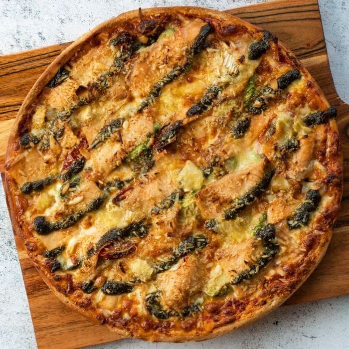 Smoked Salmon Pizza