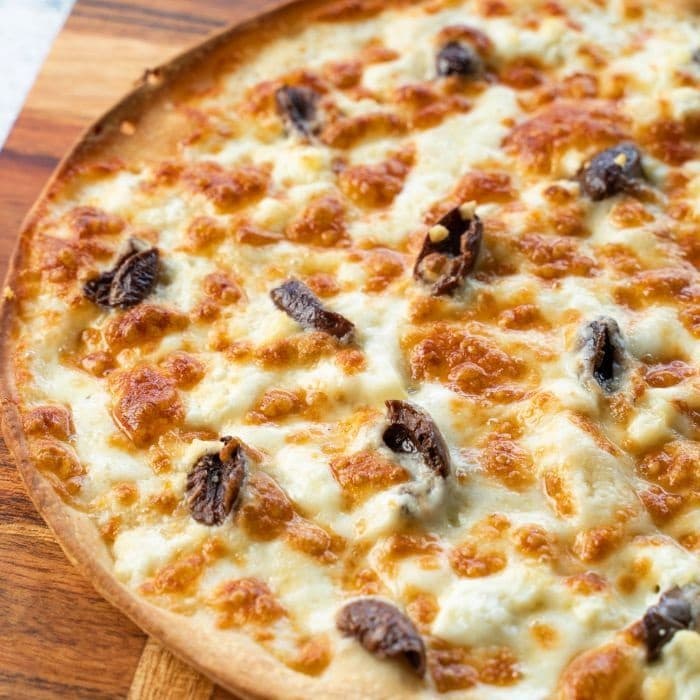 Olive and Feta Pizza