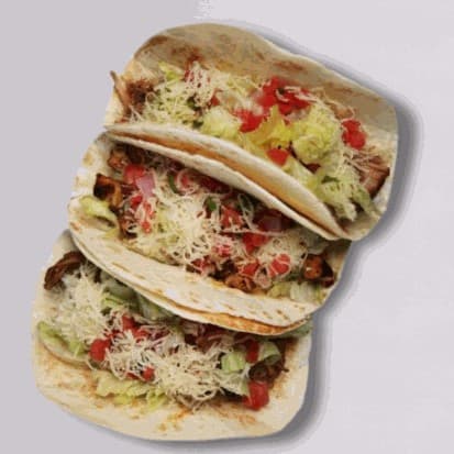 Three Soft Taco
