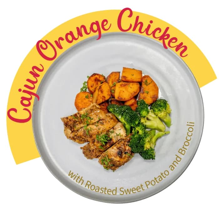 Cajun Chicken w/ Sweet Potato & Broccoli (Regular)