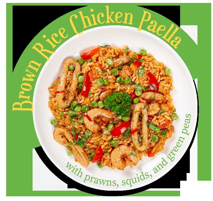 Brown Rice Chicken Paella (Large)