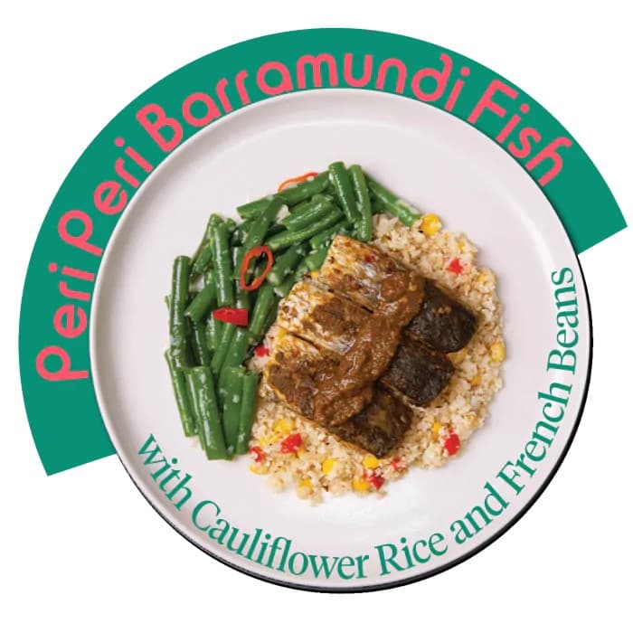 Peri Peri Fish w/ Cauliflower and Beans (Large)