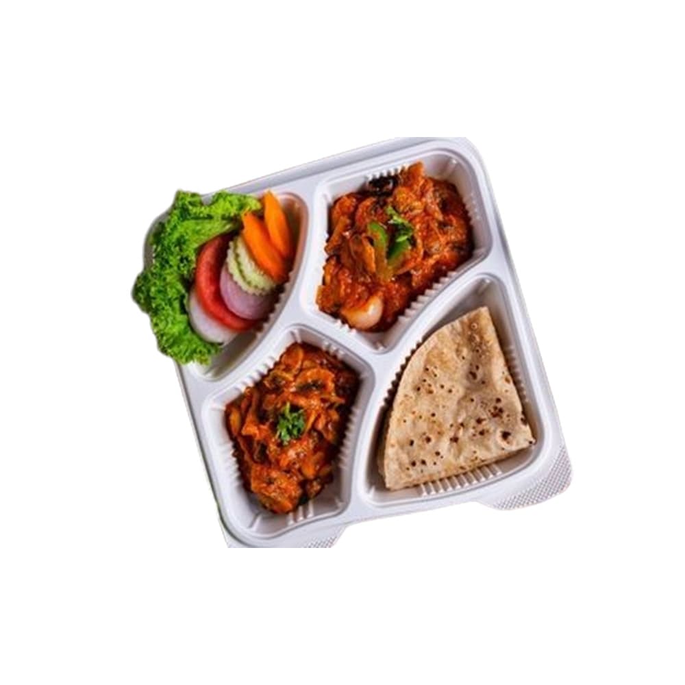 Kadai Mushroom with Chapati