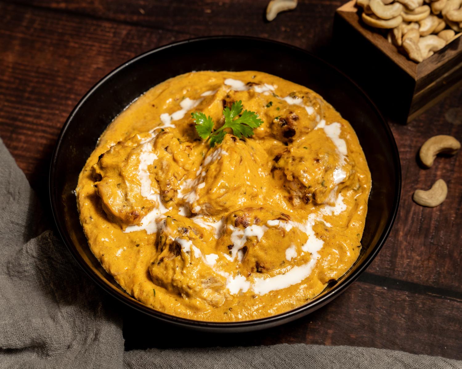 Butter Chicken with Bread