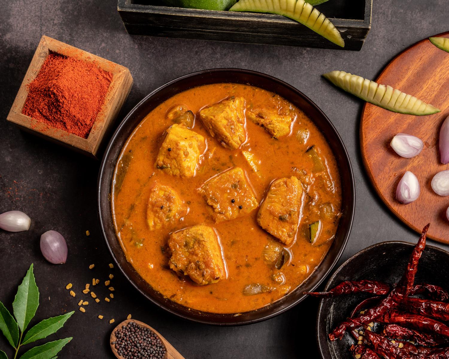 Rice with Fish Curry
