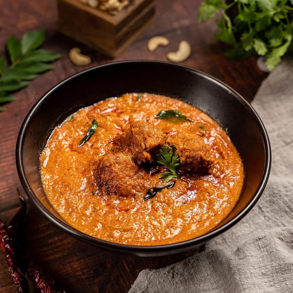 Mutton Rogan Josh with Bread