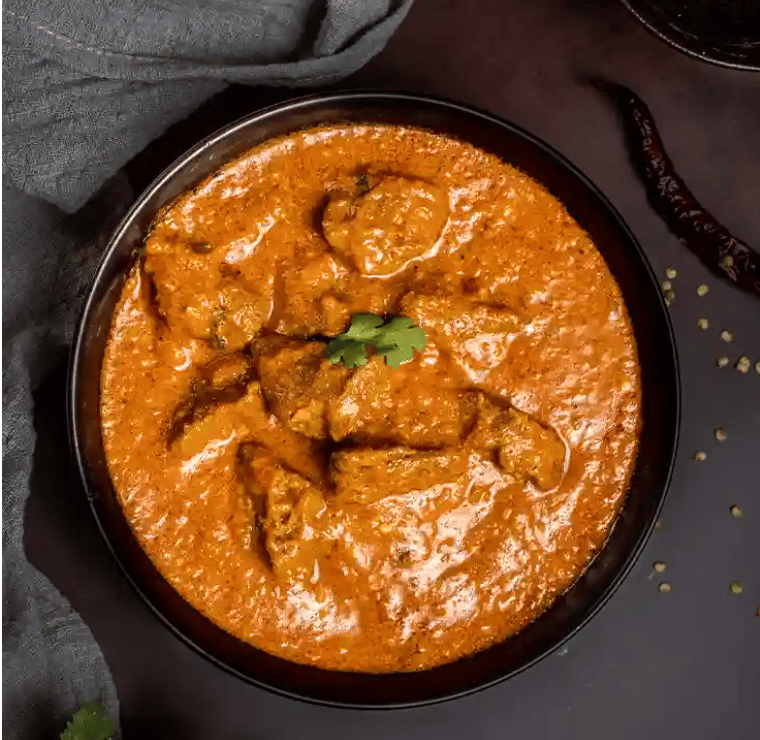Mutton Curry with Parotta