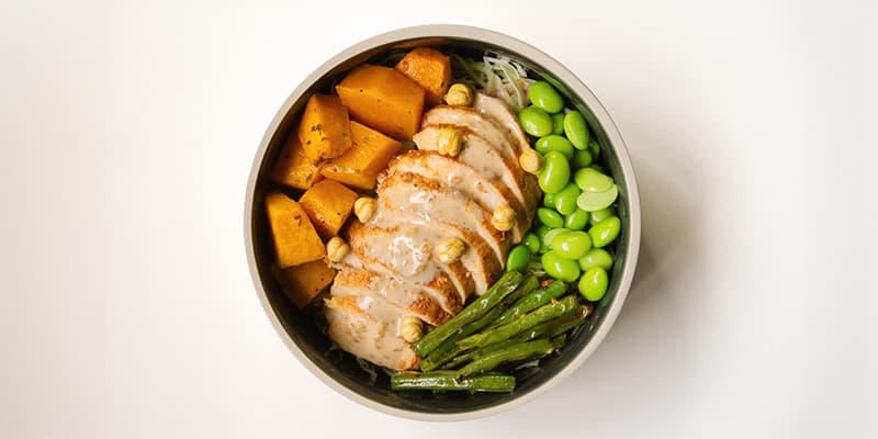 Curry Rub Chicken Breast Morning Roost Bowl