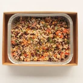Mexican Rice & Bean Salad Platter