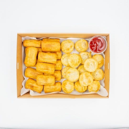 Party Pies & Sausage Rolls (Platter of 24 pcs)