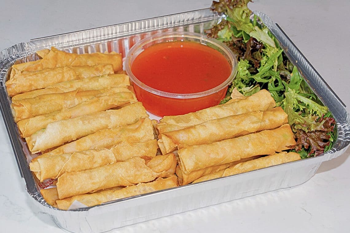 Deep Fried Prawns Spring Roll (Tray)