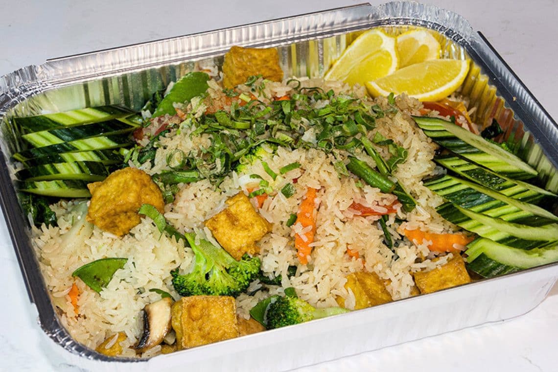 Vegan Fried Rice (Tray)