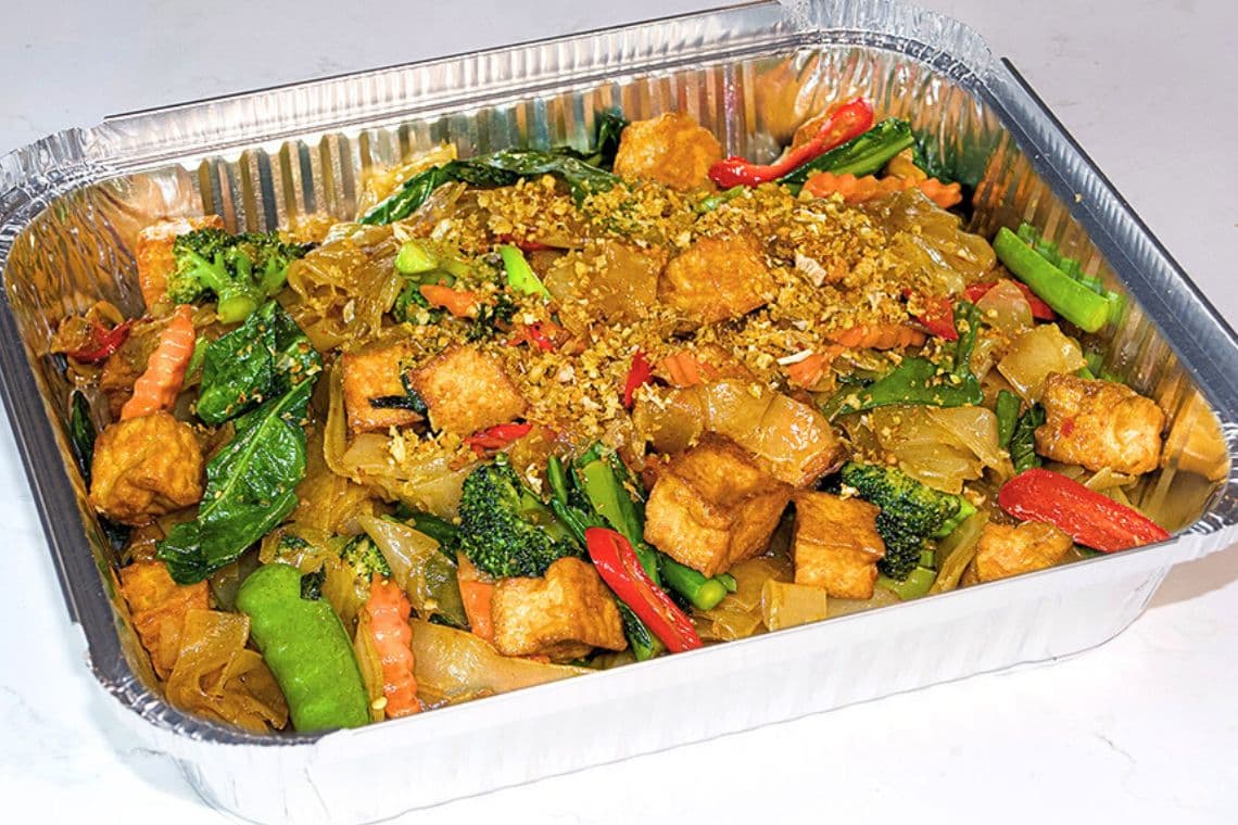Vegan Pad Kee Mow (Tray)