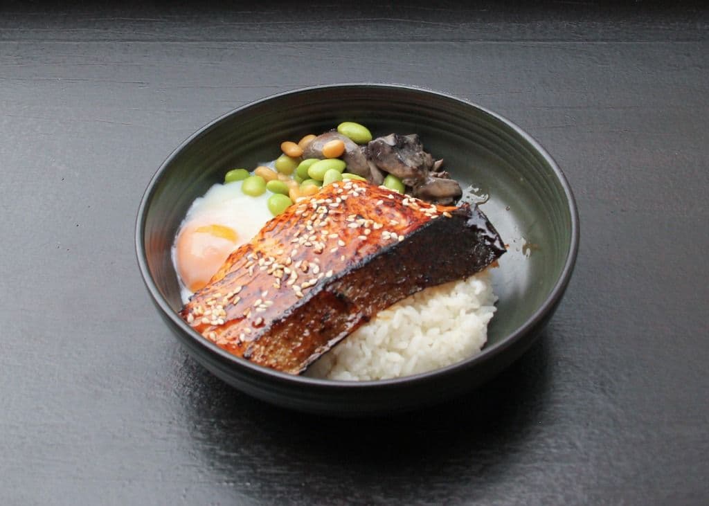 Glazed Salmon Teriyaki